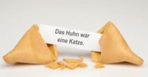 Schmeckte auch irgendwie komisch.