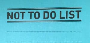 , krise, krisenvorsorge, not-to-do-liste