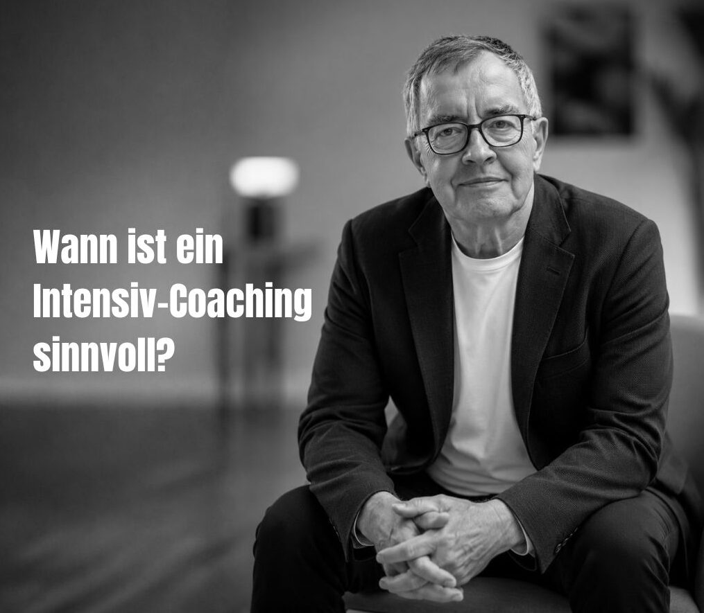 wann ist ein intensov-Coaching sinnvoll
